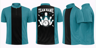 Retro Teal Bowling