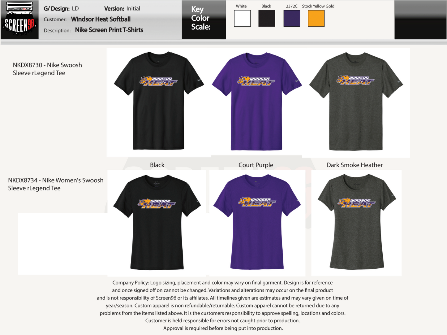 Nike Printed Shirts
