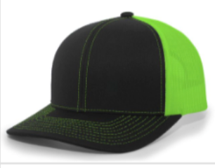 Pacific 104C- Black/Neon Green