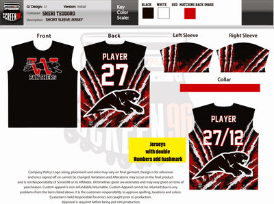 Jr. Panthers Jersey