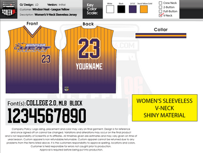 Fulldye Yellow Fade Short Sleeve Sub Jersey