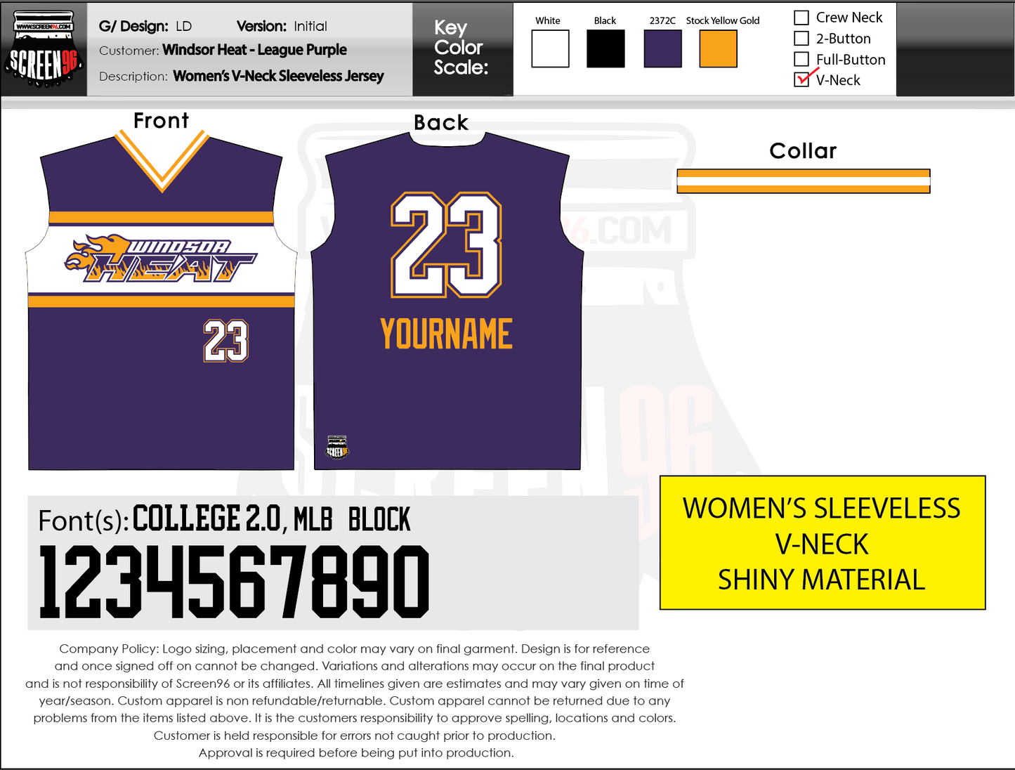 Fulldye Purple Short Sleeve Sub Jersey