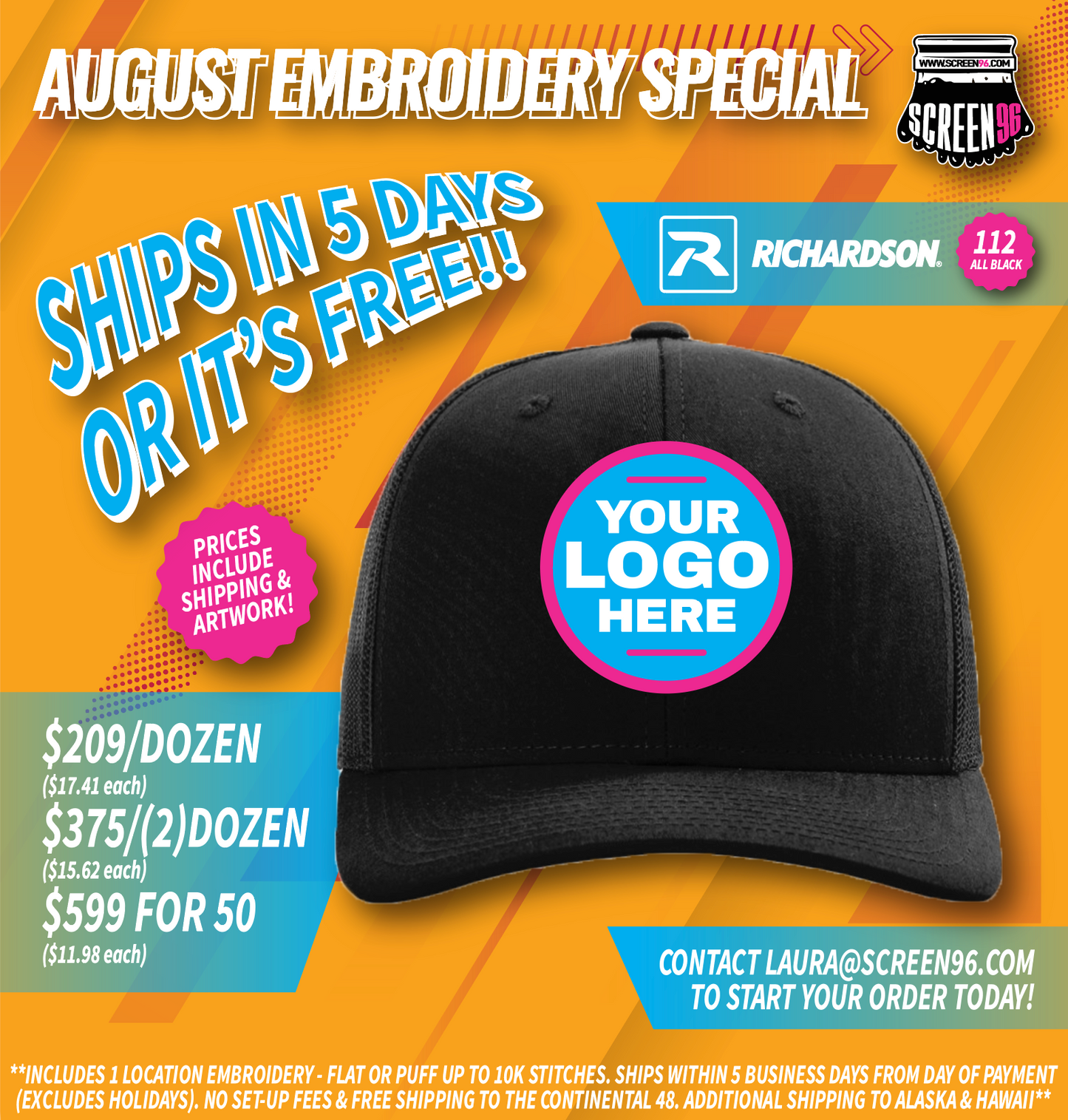 112 Hat Specials