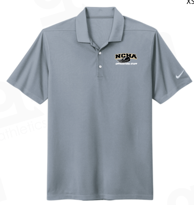 NCHA Wolf Grey Mens Polo