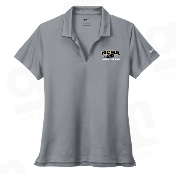NCHA Wolf Grey Womens Polo