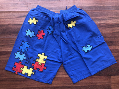 Autism Full Dye Shorts