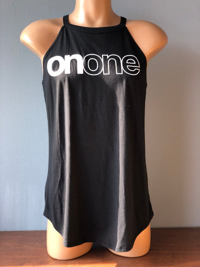 Black Tank w/ White Text