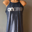 Navy Tank w/ White Text