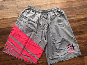 Breast Cancer Full Dye Shorts