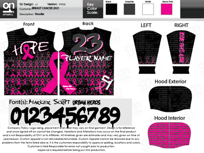 2021 Breast Cancer Hoodie