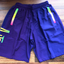 Purple 90s Full Dye Shorts