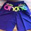Purple 90s Full Dye Shorts